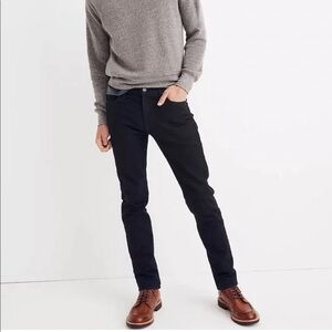 Men’s Madewell Slim Jeans in Washed Black Size 35 x 32 Original Retail: $115